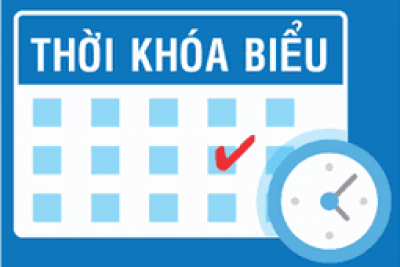 Thời khóa biểu học trực tuyến ( Cập nhật Tuần 10 đến tuần 12, từ ngày 15/11/2021 đến 04/12/2021)